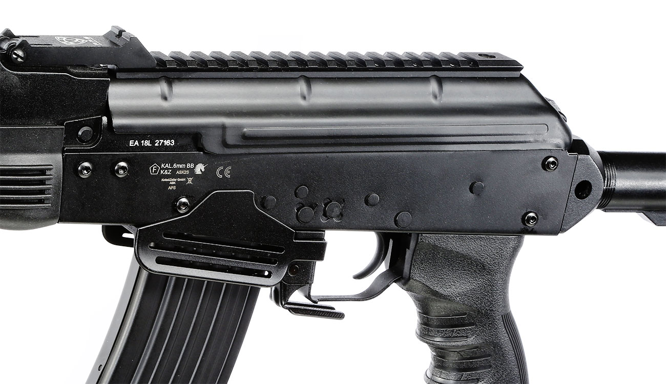 APS AK-74 PMC Tactical Vollmetall BlowBack S-AEG 6mm BB schwarz Bild 7
