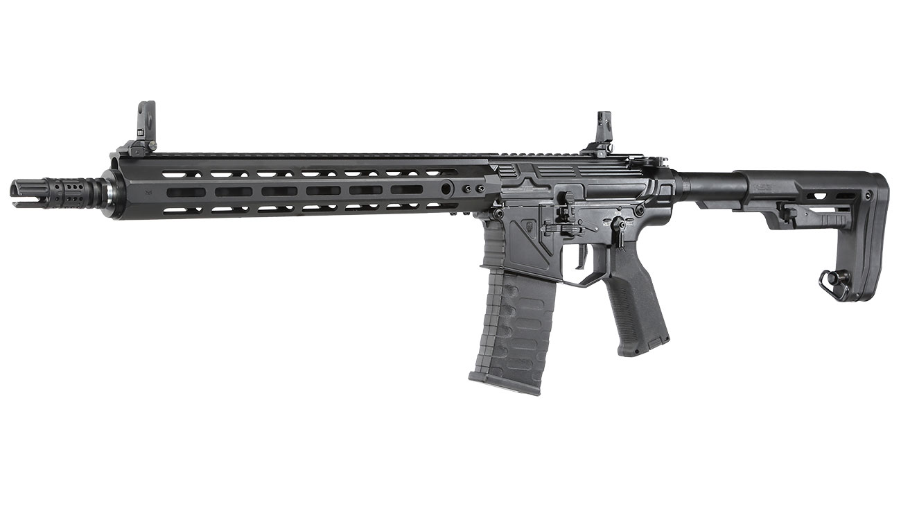 APS Phantom Extremis Rifle MK8 eSilver Edge SDU-MosFet Vollmetall S-AEG 6mm BB schwarz