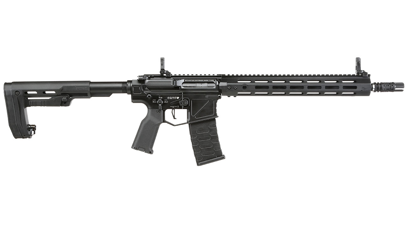 APS Phantom Extremis Rifle MK8 eSilver Edge SDU-MosFet 2.0 Vollmetall S-AEG 6mm BB schwarz Bild 2