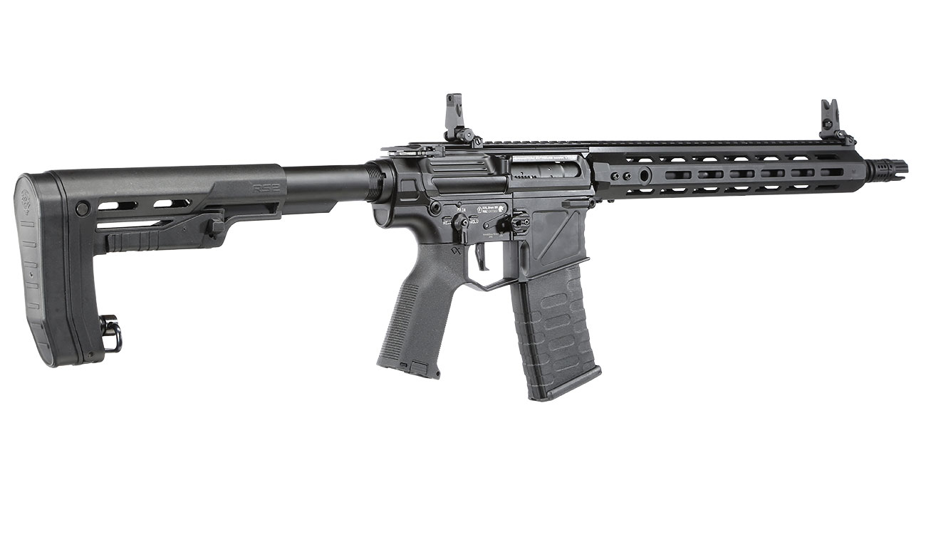 APS Phantom Extremis Rifle MK8 eSilver Edge SDU-MosFet 2.0 Vollmetall S-AEG 6mm BB schwarz Bild 3