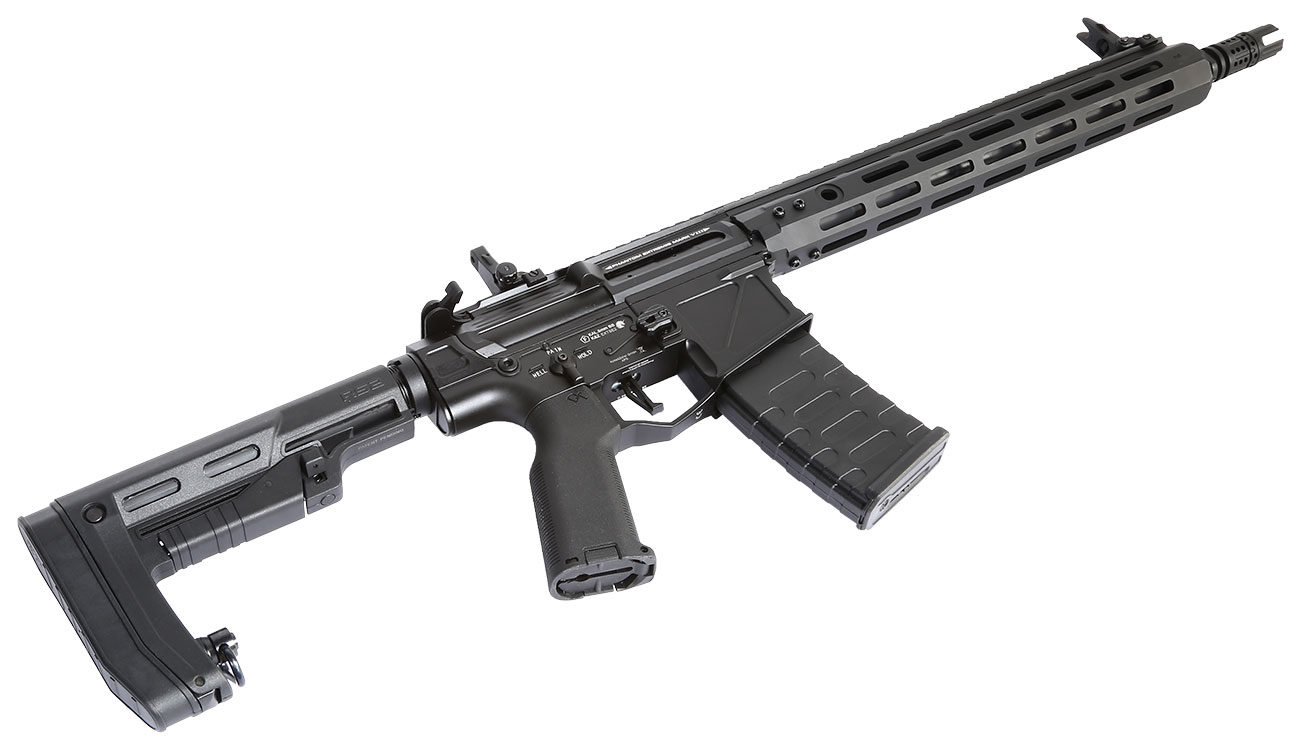 APS Phantom Extremis Rifle MK8 eSilver Edge SDU-MosFet Vollmetall S-AEG 6mm BB schwarz Bild 4