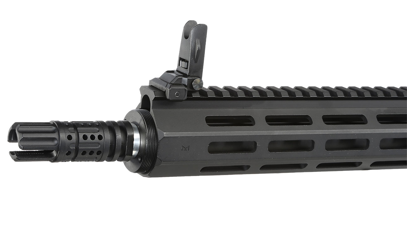 APS Phantom Extremis Rifle MK8 eSilver Edge SDU-MosFet 2.0 Vollmetall S-AEG 6mm BB schwarz Bild 6