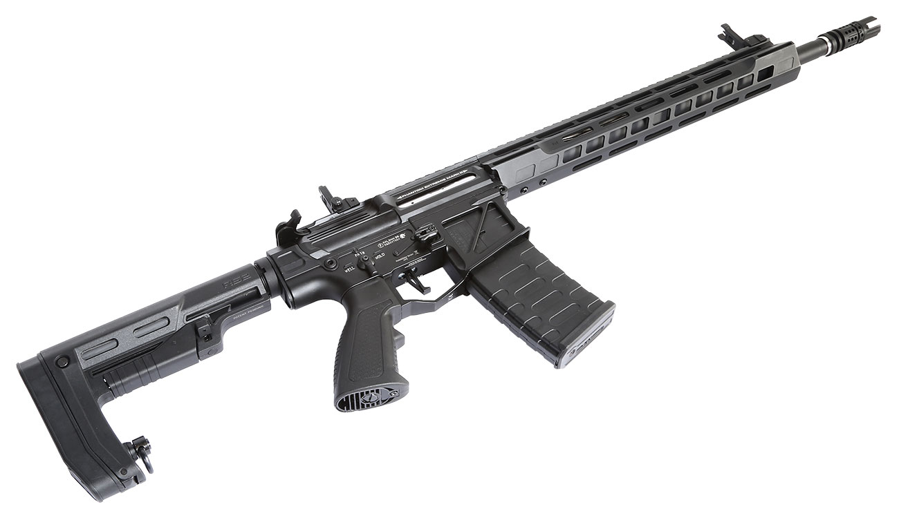 Versandrcklufer APS Phantom Extremis Rifle MK3 eSilver Edge SDU-MosFet Vollmetall S-AEG 6mm BB schwarz Bild 4