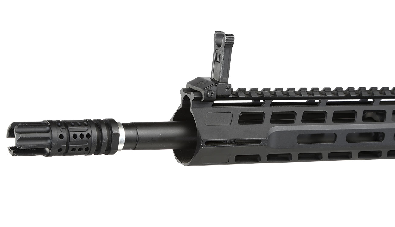 Versandrcklufer APS Phantom Extremis Rifle MK3 eSilver Edge SDU-MosFet Vollmetall S-AEG 6mm BB schwarz Bild 6