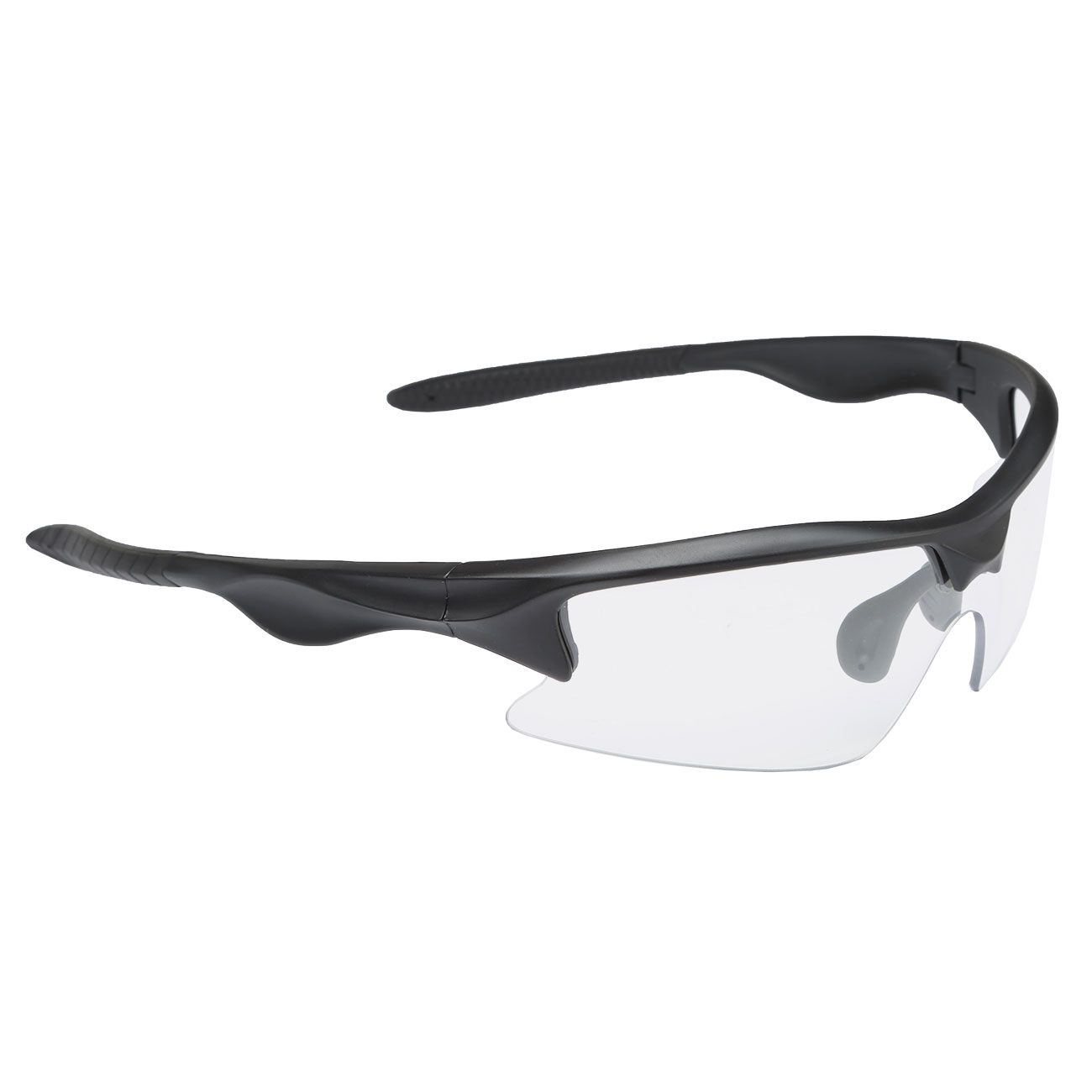 Modify Tactical Shooting Airsoft Schutzbrille inkl. Etui schwarz / transparent Bild 1