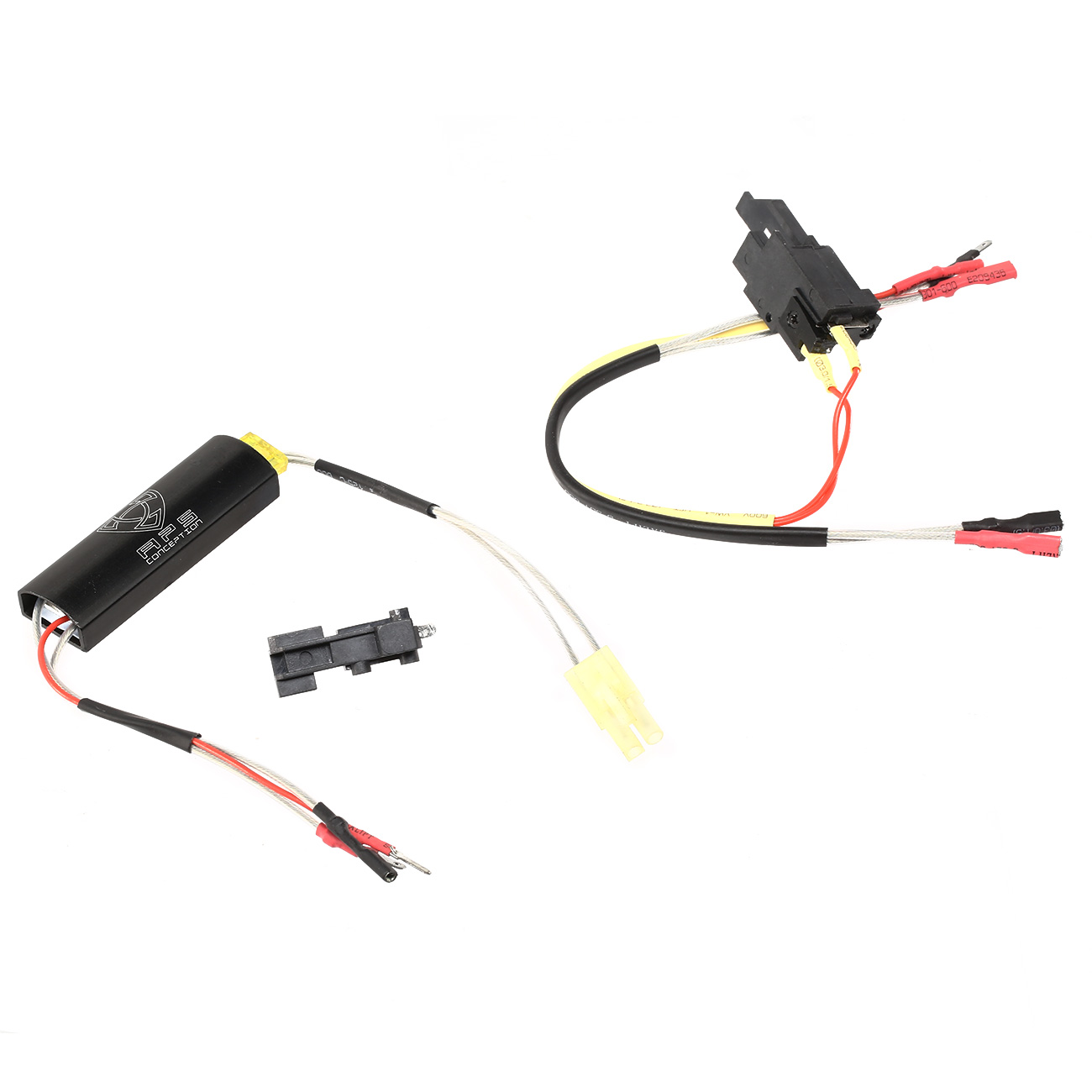 APS Electronic MosFet Unit Set m. Kabelsatz f. V3 Gearbox - Kabel vorne Bild 1