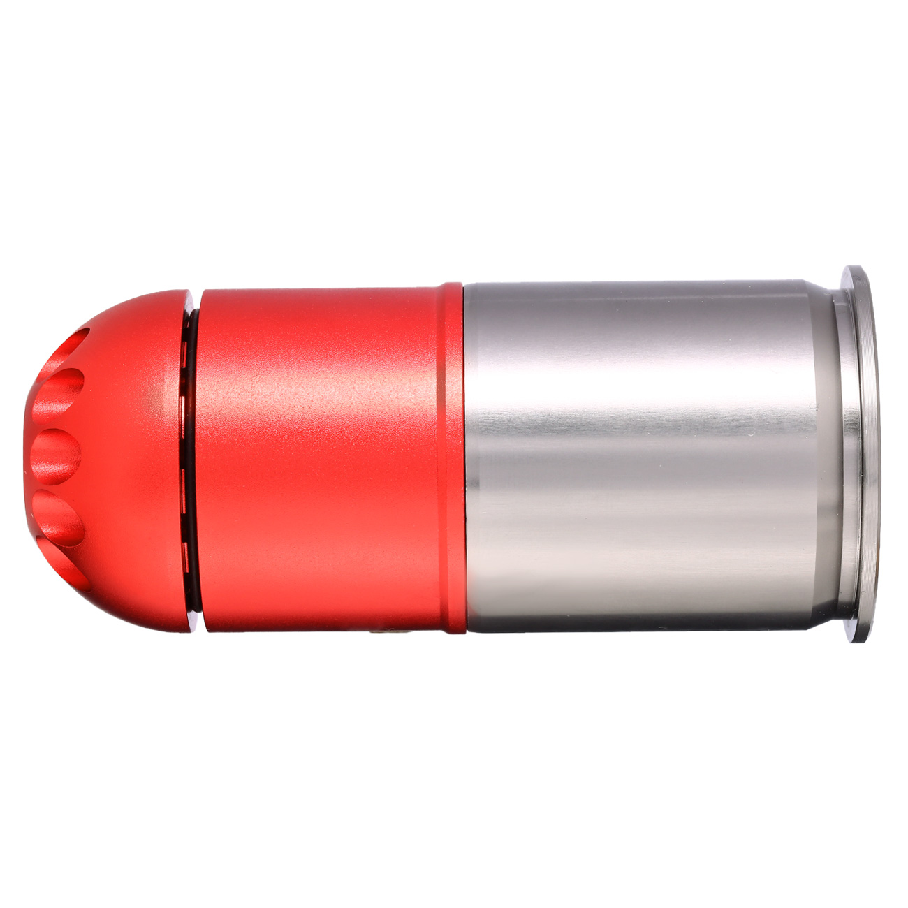 Nuprol 40mm Vollmetall Hlse / Einlegepatrone f. 96 6mm BBs rot Bild 1