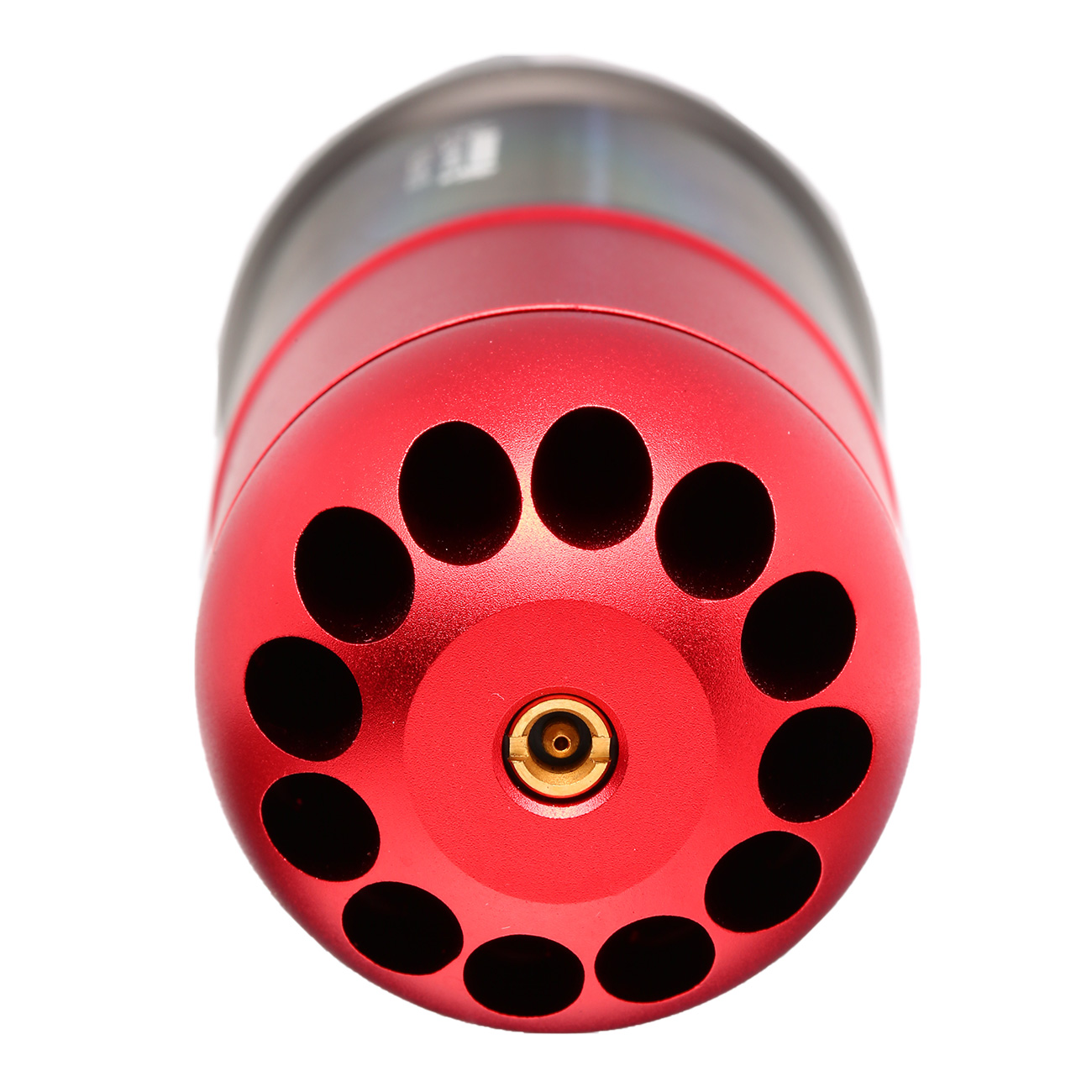Nuprol 40mm Vollmetall Hlse / Einlegepatrone f. 96 6mm BBs rot Bild 3