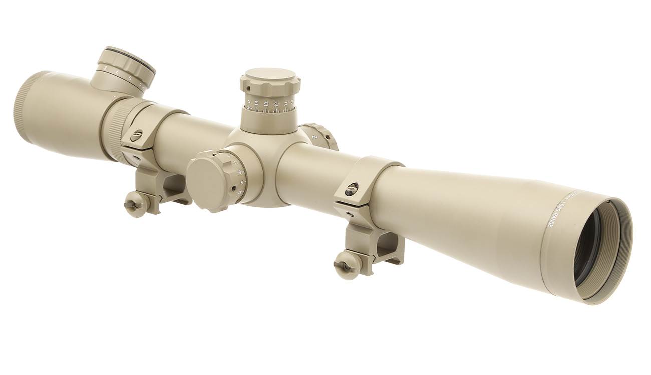 Aim-O 3.5-10x40 E-SF Scope beleuchted tan AO 5305-DE Bild 2