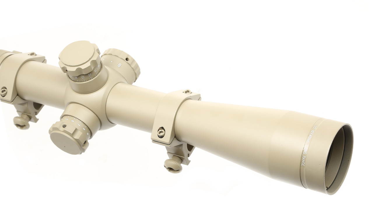 Aim-O 3.5-10x40 E-SF Scope beleuchted tan AO 5305-DE Bild 5