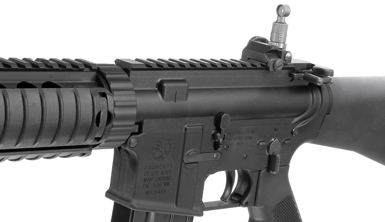 VFC Colt MK12 Mod 1 SPR Vollmetall Gas-Blow-Back 6mm BB schwarz Bild 8