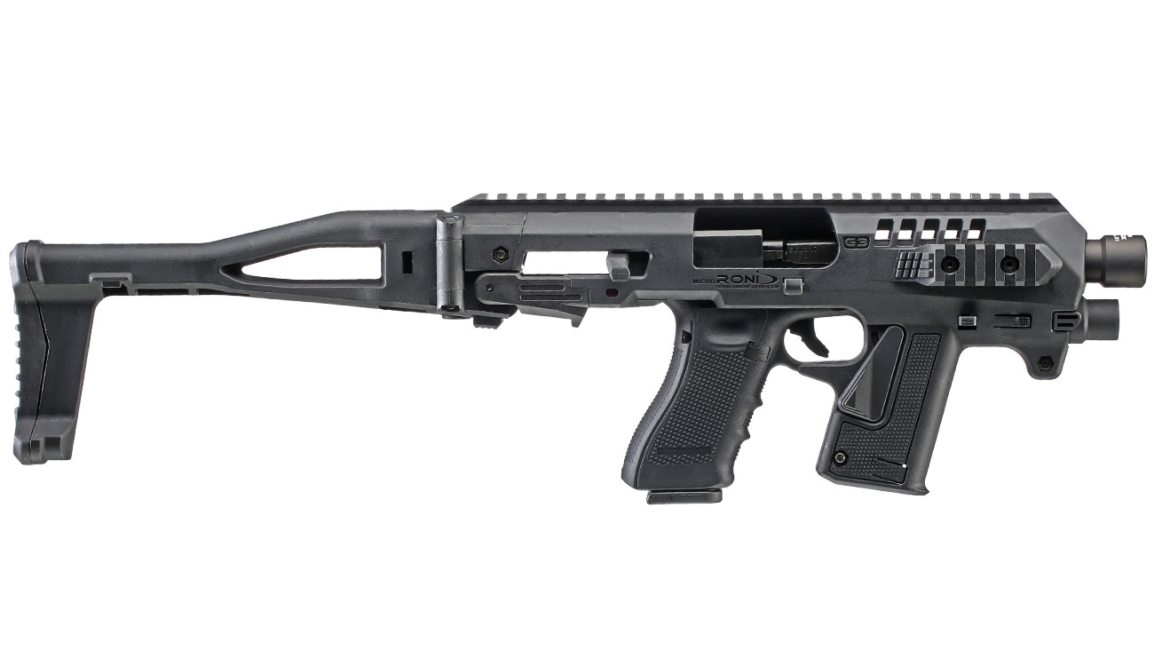 CAA Airsoft Division Micro RONI Conversion Kit f. TM / KSC / VFC / WE G17 / G18C / G22 / G31 schwarz Bild 1