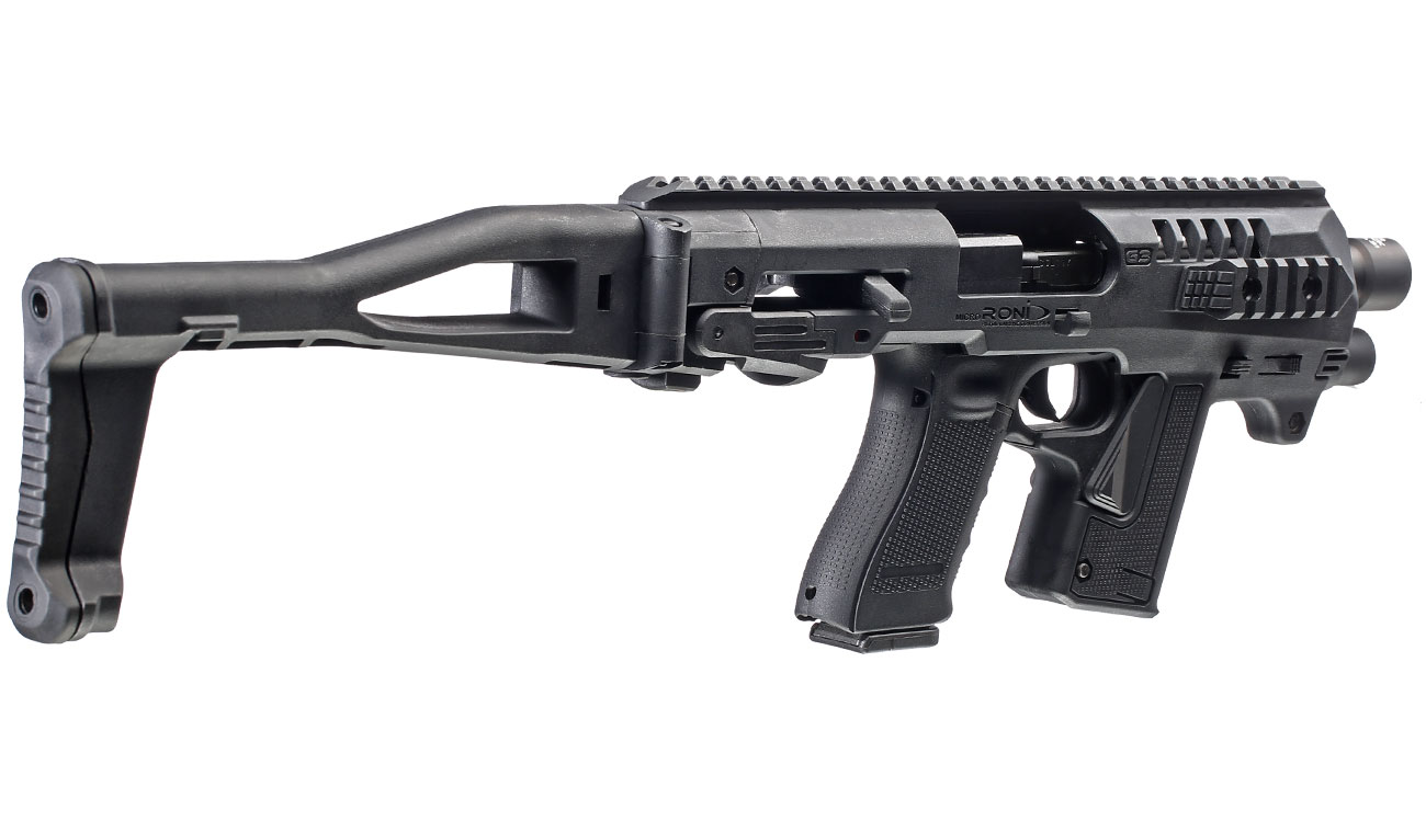 CAA Airsoft Division Micro RONI Conversion Kit f. TM / KSC / VFC / WE G17 / G18C / G22 / G31 schwarz Bild 1