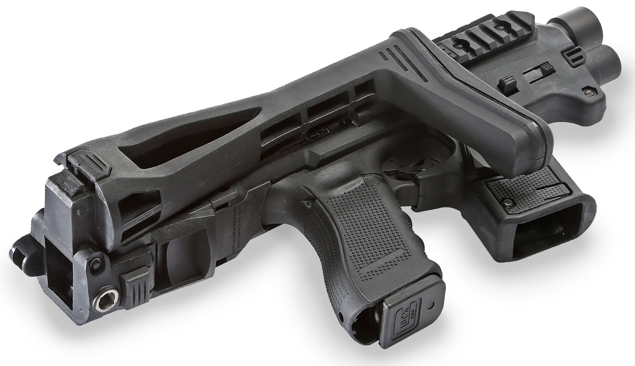 CAA Airsoft Division Micro RONI Conversion Kit f. TM / KSC / VFC / WE G17 / G18C / G22 / G31 schwarz Bild 1