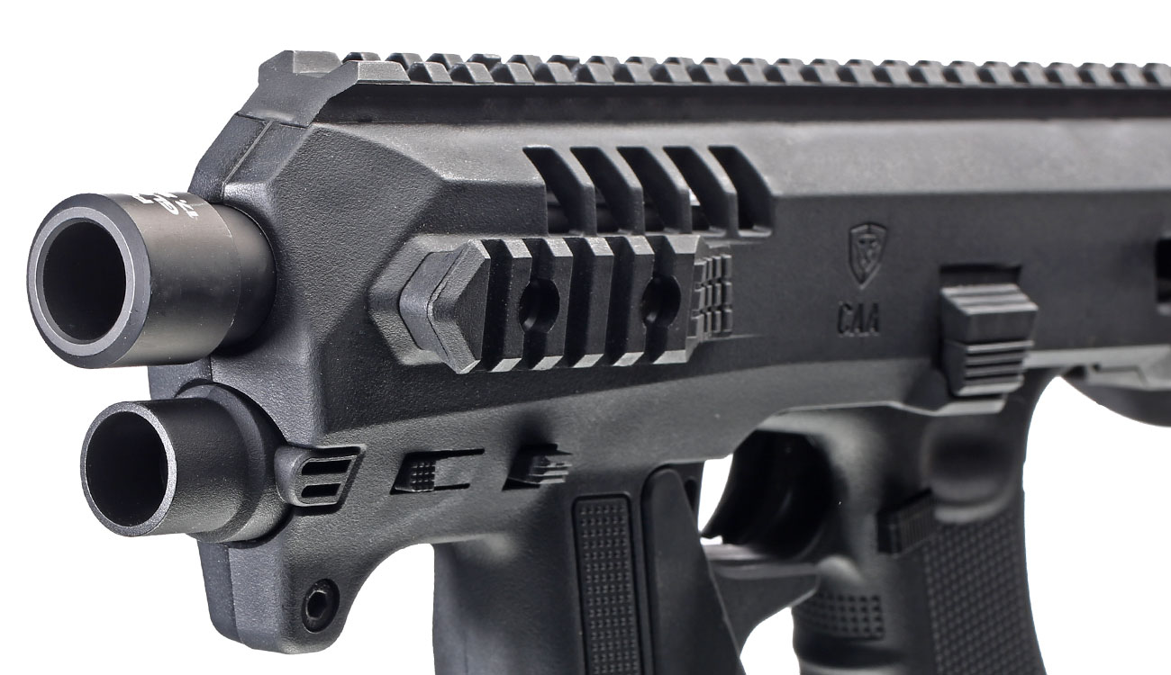 CAA Airsoft Division Micro RONI Conversion Kit f. TM / KSC / VFC / WE G17 / G18C / G22 / G31 schwarz Bild 1