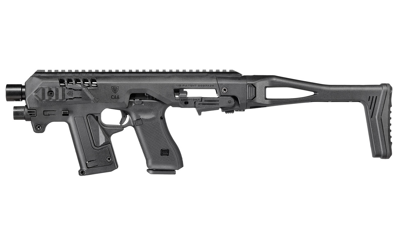 CAA Airsoft Division Micro RONI Conversion Kit f. TM / KSC / VFC / WE G17 / G18C / G22 / G31 schwarz Bild 1