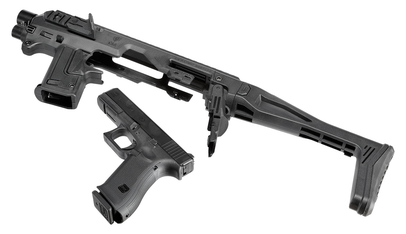 CAA Airsoft Division Micro RONI Conversion Kit f. TM / KSC / VFC / WE G17 / G18C / G22 / G31 schwarz Bild 11