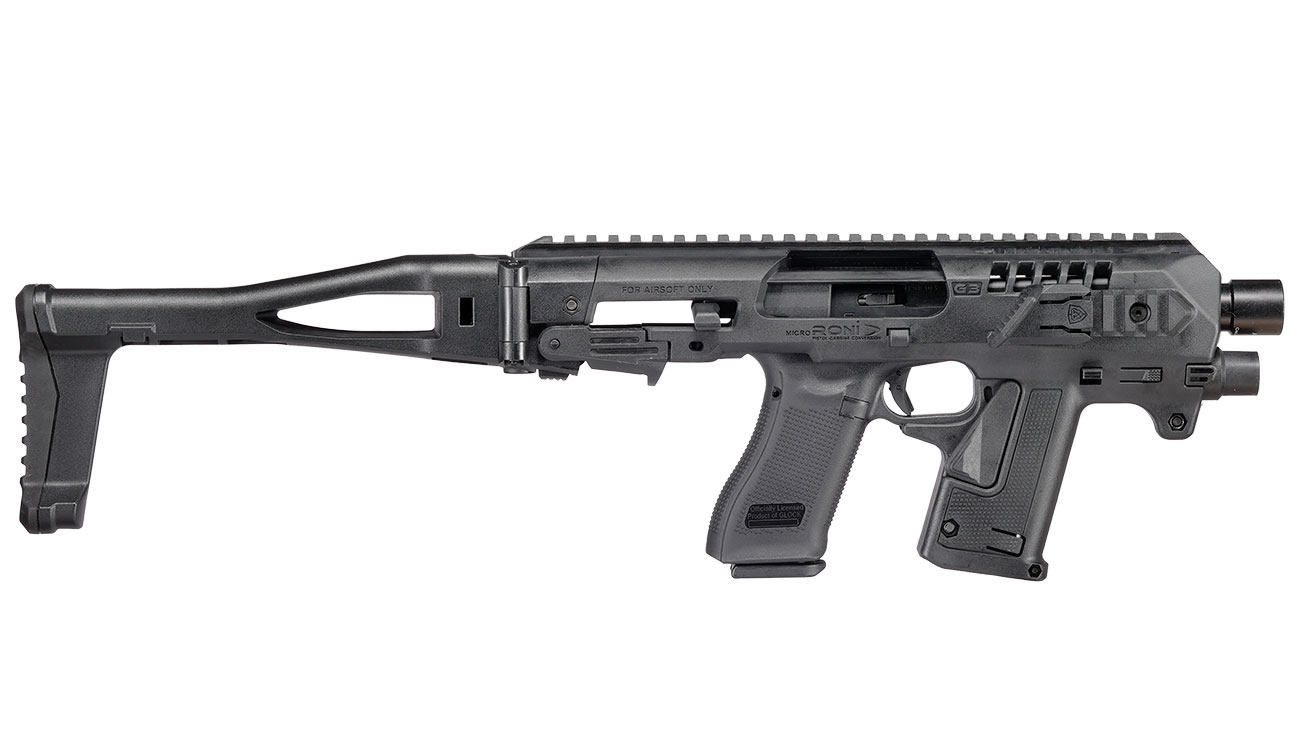 CAA Airsoft Division Micro RONI Conversion Kit f. TM / KSC / VFC / WE G17 / G18C / G22 / G31 schwarz Bild 3