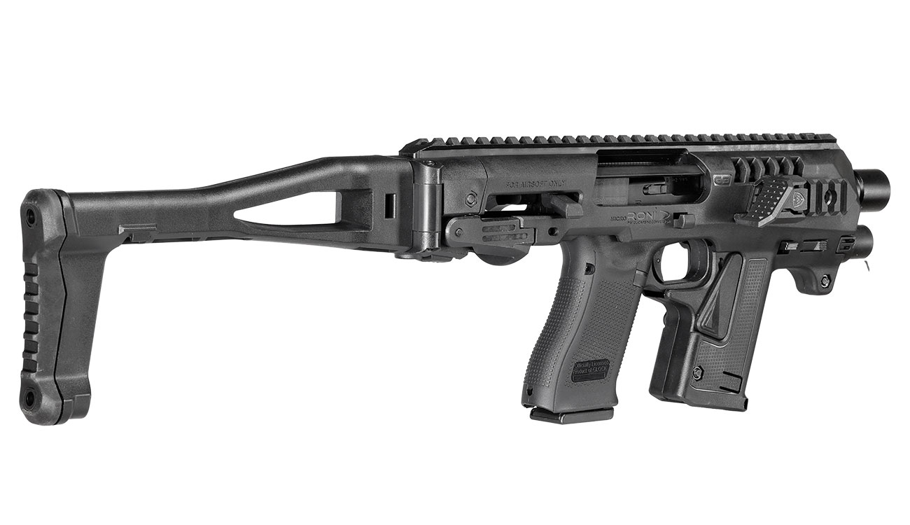 CAA Airsoft Division Micro RONI Conversion Kit f. TM / KSC / VFC / WE G17 / G18C / G22 / G31 schwarz Bild 4