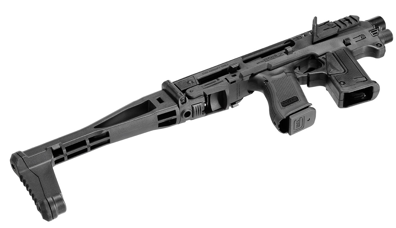 CAA Airsoft Division Micro RONI Conversion Kit f. TM / KSC / VFC / WE G17 / G18C / G22 / G31 schwarz Bild 5