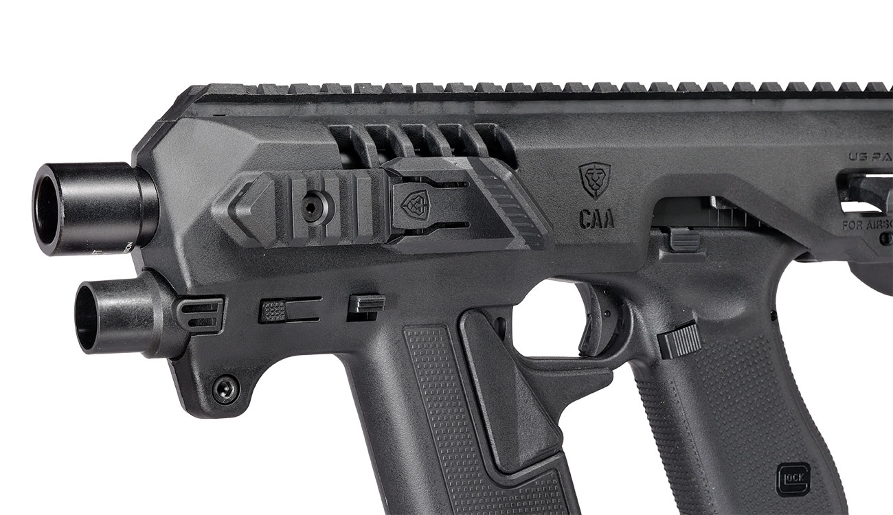 CAA Airsoft Division Micro RONI Conversion Kit f. TM / KSC / VFC / WE G17 / G18C / G22 / G31 schwarz Bild 7