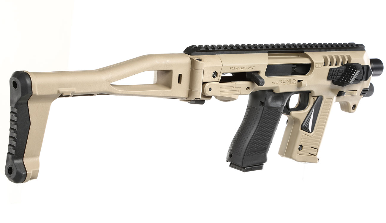 CAA Airsoft Division Micro RONI Conversion Kit f. TM / KSC / VFC / WE G17 / G18C / G22 / G31 Dark Earth Bild 1