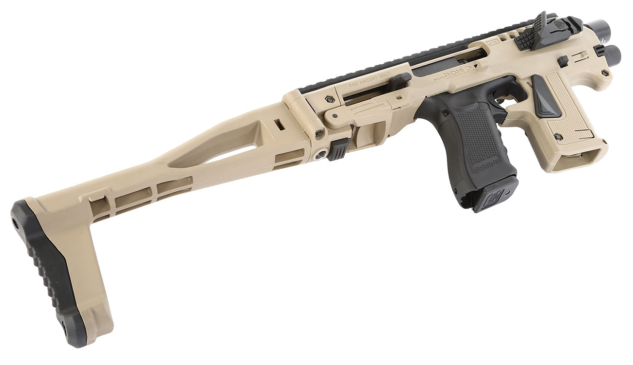 CAA Airsoft Division Micro RONI Conversion Kit f. TM / KSC / VFC / WE G17 / G18C / G22 / G31 Dark Earth Bild 1
