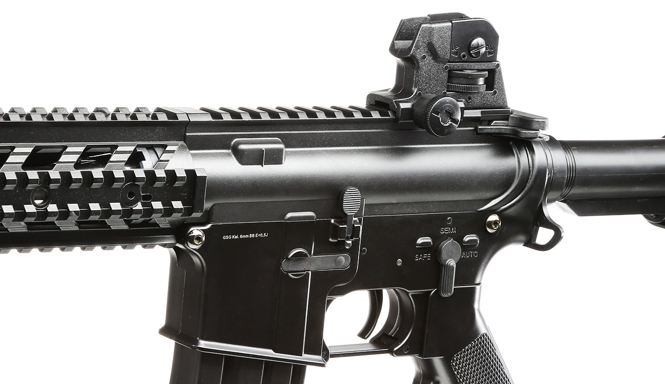 Cyma M4 Combat CQB Sportline Komplettset AEG 6mm BB schwarz Kotte