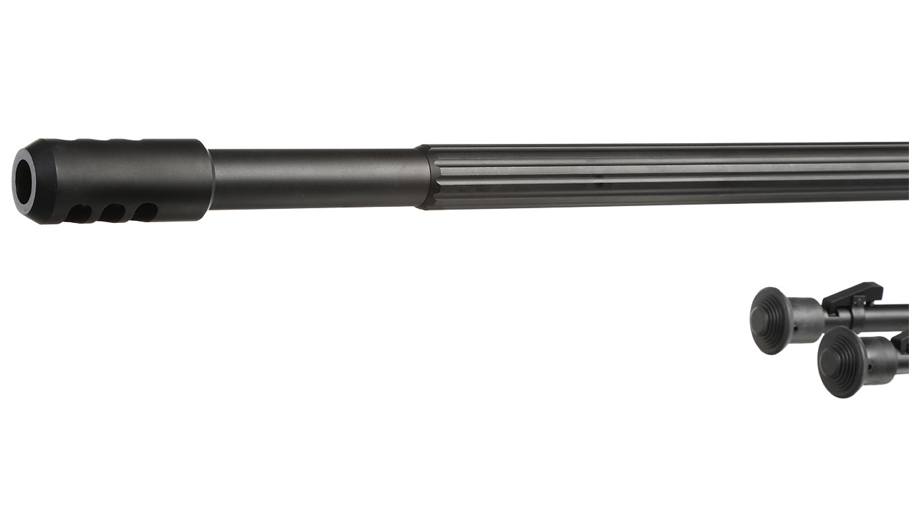 Golden Eagle Vanquish Vollmetall Bolt Action CO2 Snipergewehr 6mm BB schwarz Bild 6