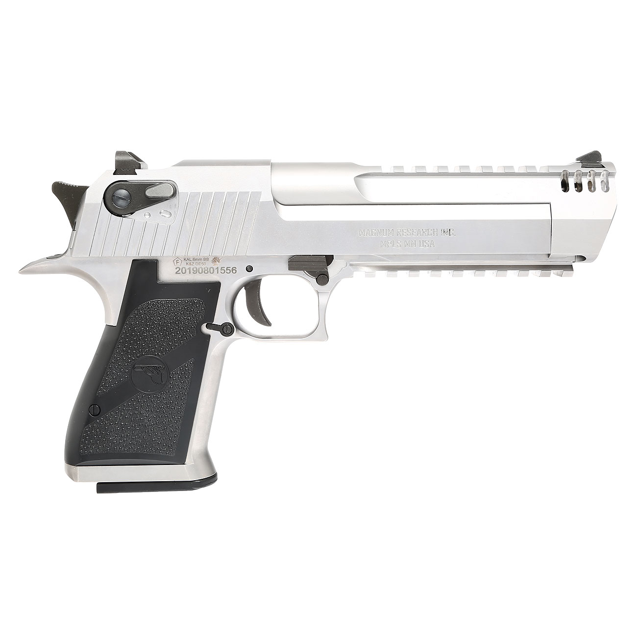 Wei-ETech Desert Eagle L6 .50AE Vollmetall GBB 6mm BB silber Bild 3