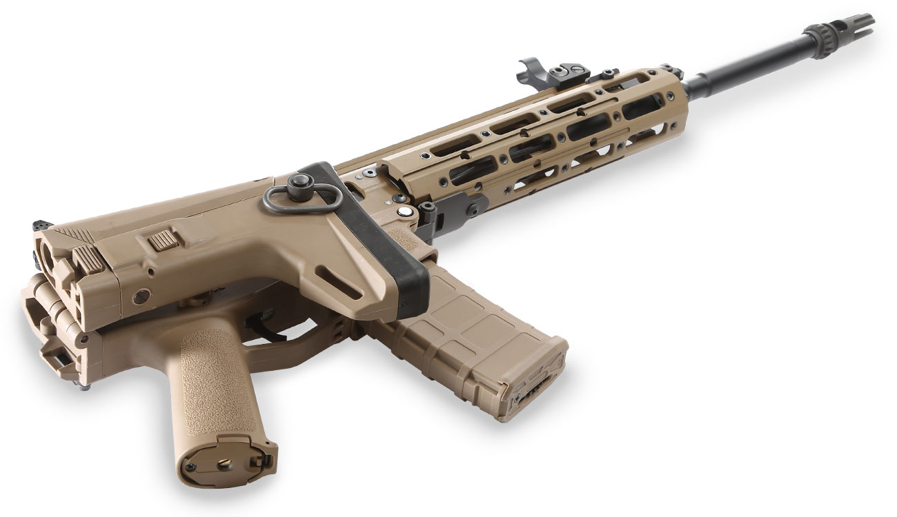 Wei-ETech MSK Long-Version Vollmetall S-AEG 6mm BB tan Bild 5