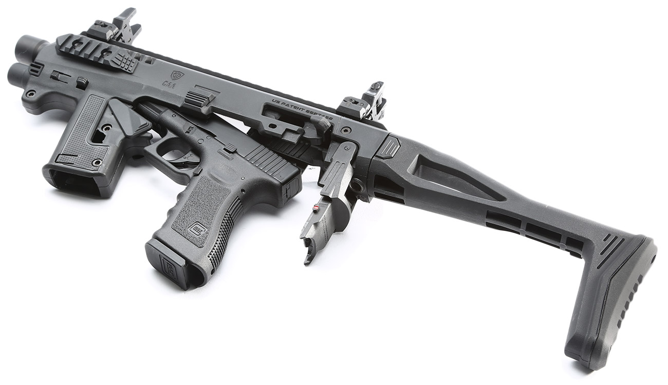 CAA Airsoft Division Micro RONI Conversion Kit f. TM / KSC / VFC / WE G17 / G18C / G22 / G31 schwarz - Advanced Bild 10