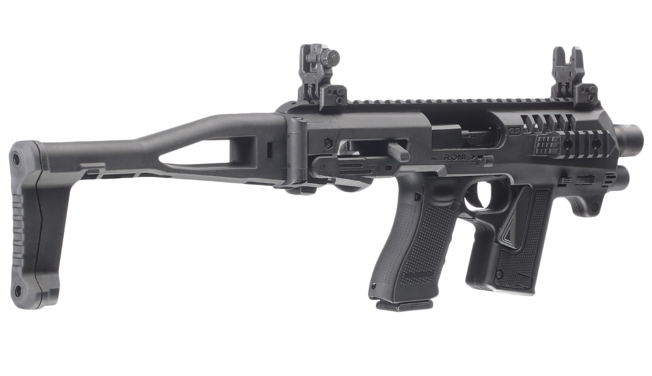 CAA Airsoft Division Micro RONI Conversion Kit f. TM / KSC / VFC / WE G17 / G18C / G22 / G31 schwarz - Advanced Bild 3