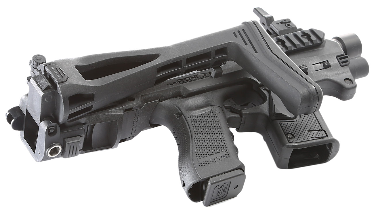 CAA Airsoft Division Micro RONI Conversion Kit f. TM / KSC / VFC / WE G17 / G18C / G22 / G31 schwarz - Advanced Bild 4