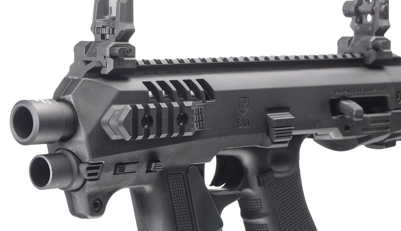 CAA Airsoft Division Micro RONI Conversion Kit f. TM / KSC / VFC / WE G17 / G18C / G22 / G31 schwarz - Advanced Bild 5