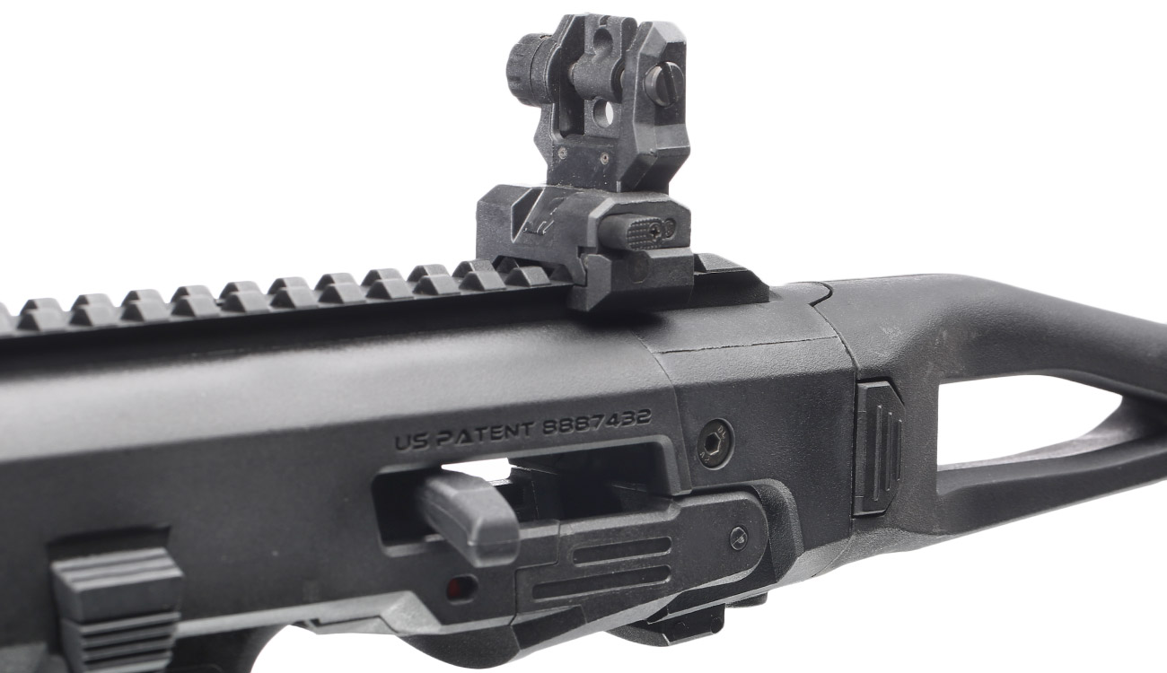 CAA Airsoft Division Micro RONI Conversion Kit f. TM / KSC / VFC / WE G17 / G18C / G22 / G31 schwarz - Advanced Bild 6