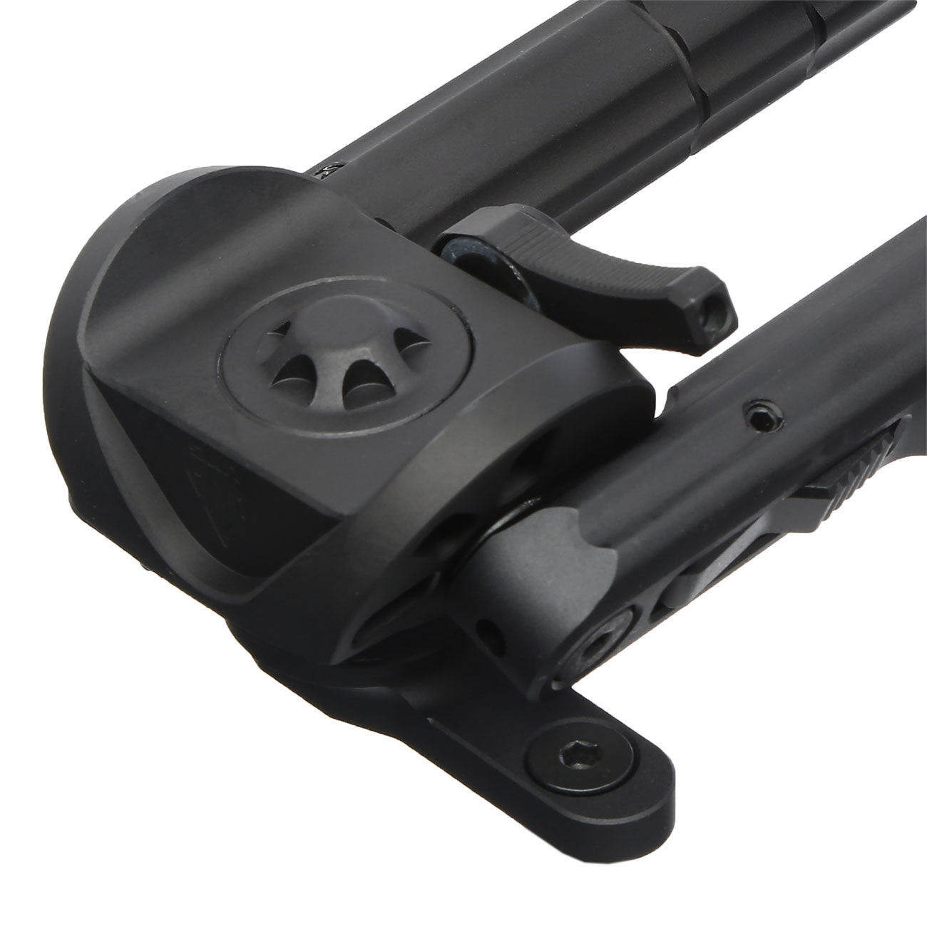 UTG M-LOK Heavy Duty Recon 360 Grad Metall Zweibein - Gummife 160 - 230 mm schwarz Bild 4