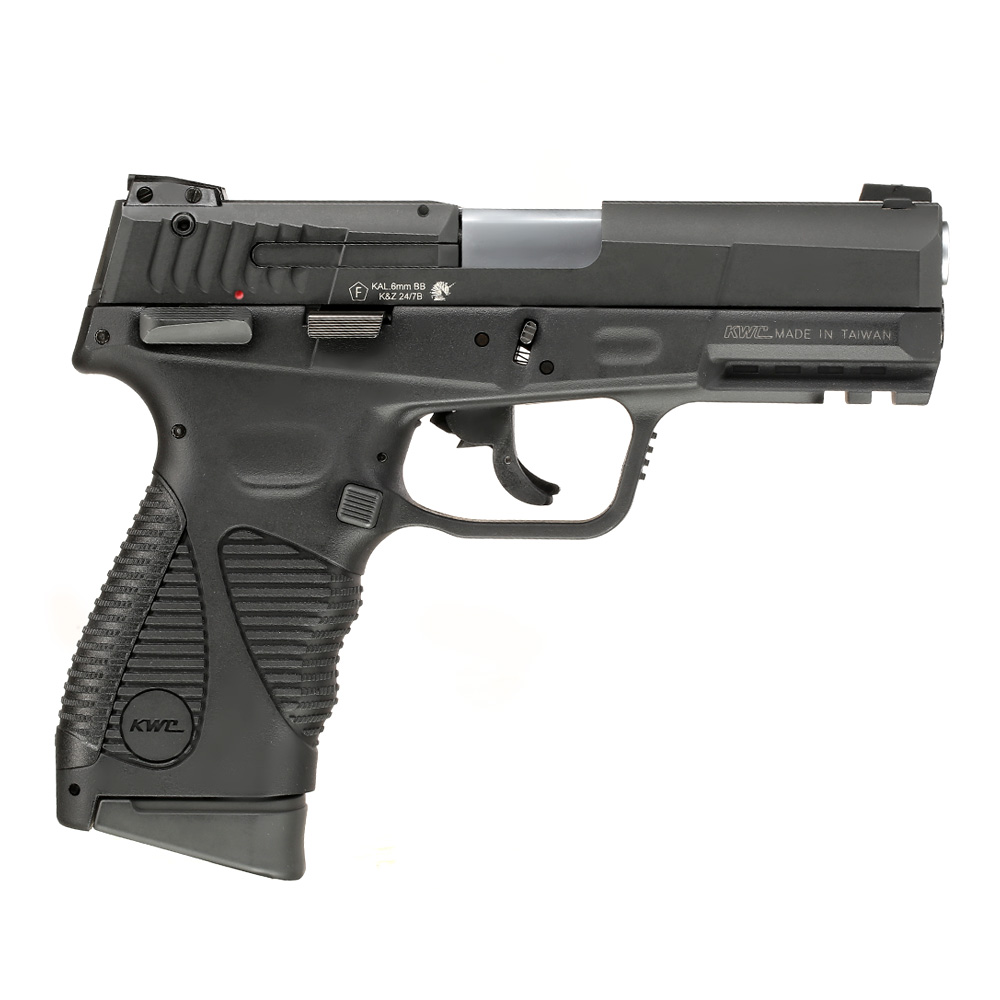 Pistola Km Co2 24/7 Black 6mm.- — Magnum