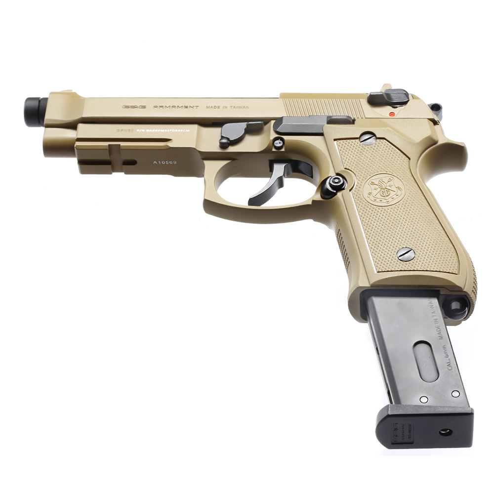 G&G GPM92 GP2 Vollmetall GBB 6mm BB Desert Tan oliv inkl. Pistolenkoffer Bild 5