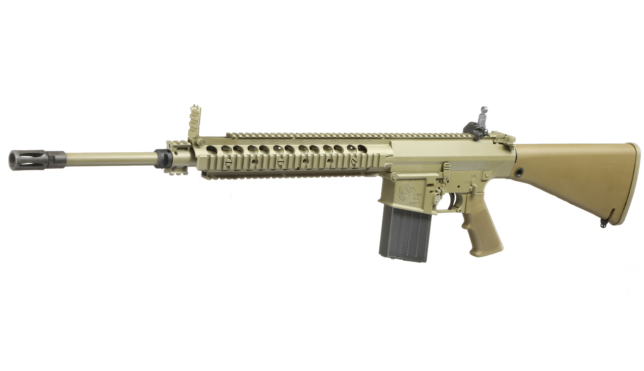 VFC KAC SR25 M110 SASS Sniper System Vollmetall Gas-Blow-Back 6mm BB Tan