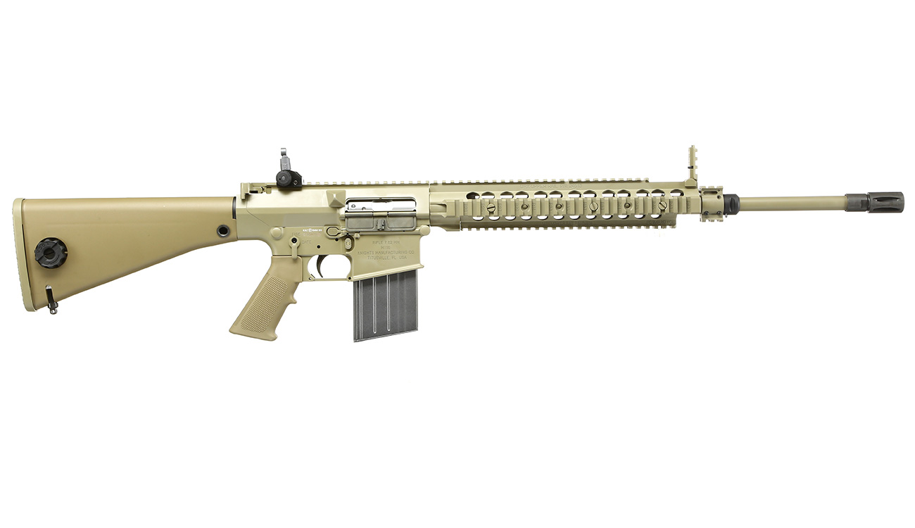 VFC KAC SR25 M110 SASS Sniper System Vollmetall Gas-Blow-Back 6mm BB Tan Bild 2