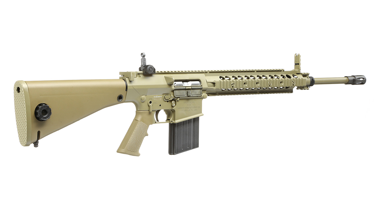 VFC KAC SR25 M110 SASS Sniper System Vollmetall Gas-Blow-Back 6mm BB Tan Bild 3