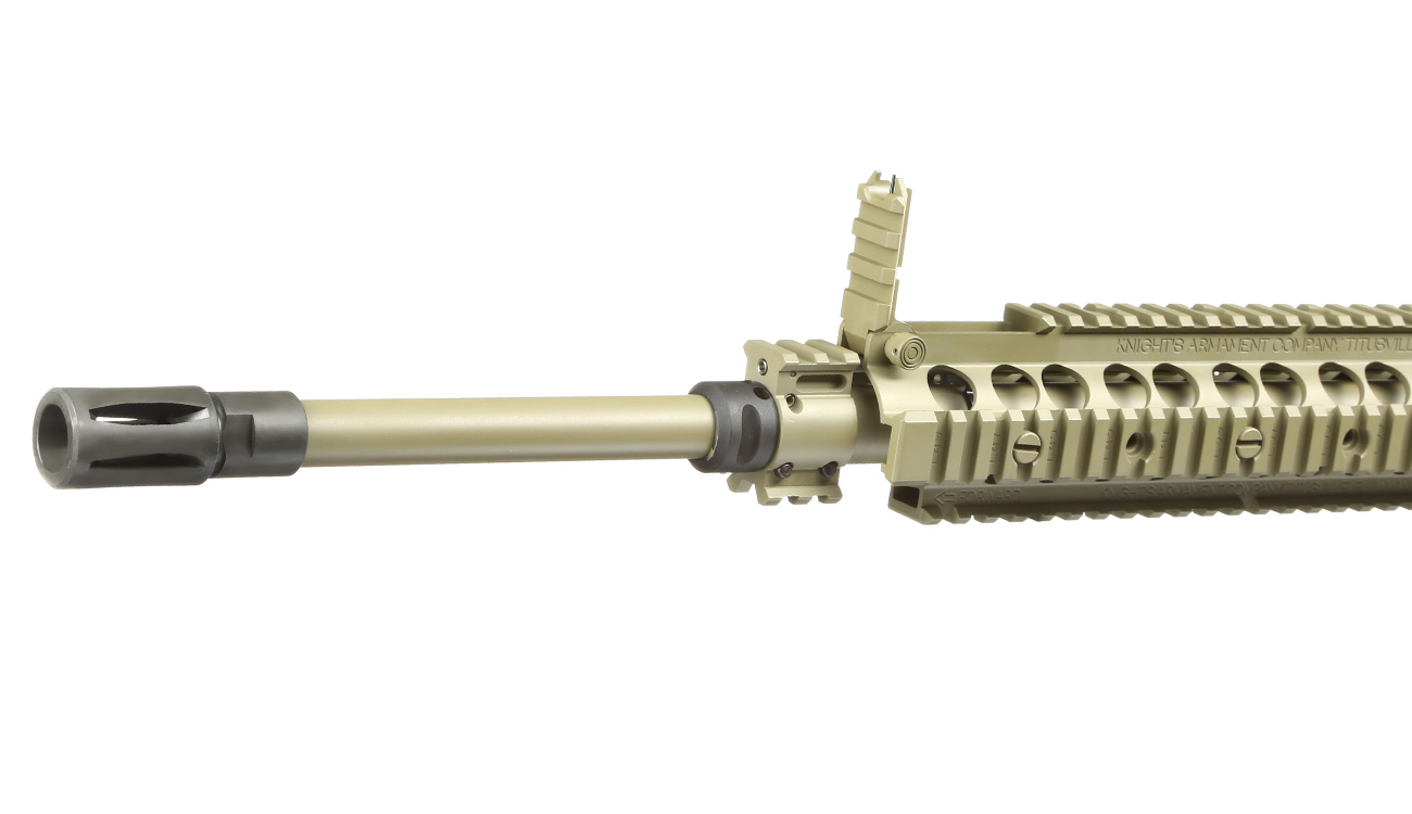 VFC KAC SR25 M110 SASS Sniper System Vollmetall Gas-Blow-Back 6mm BB Tan Bild 6