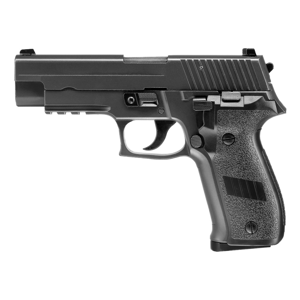 HFC H226 Airsoftpistole Vollmetall GBB 6mm BB grau inkl. Pistolenkoffer Bild 1