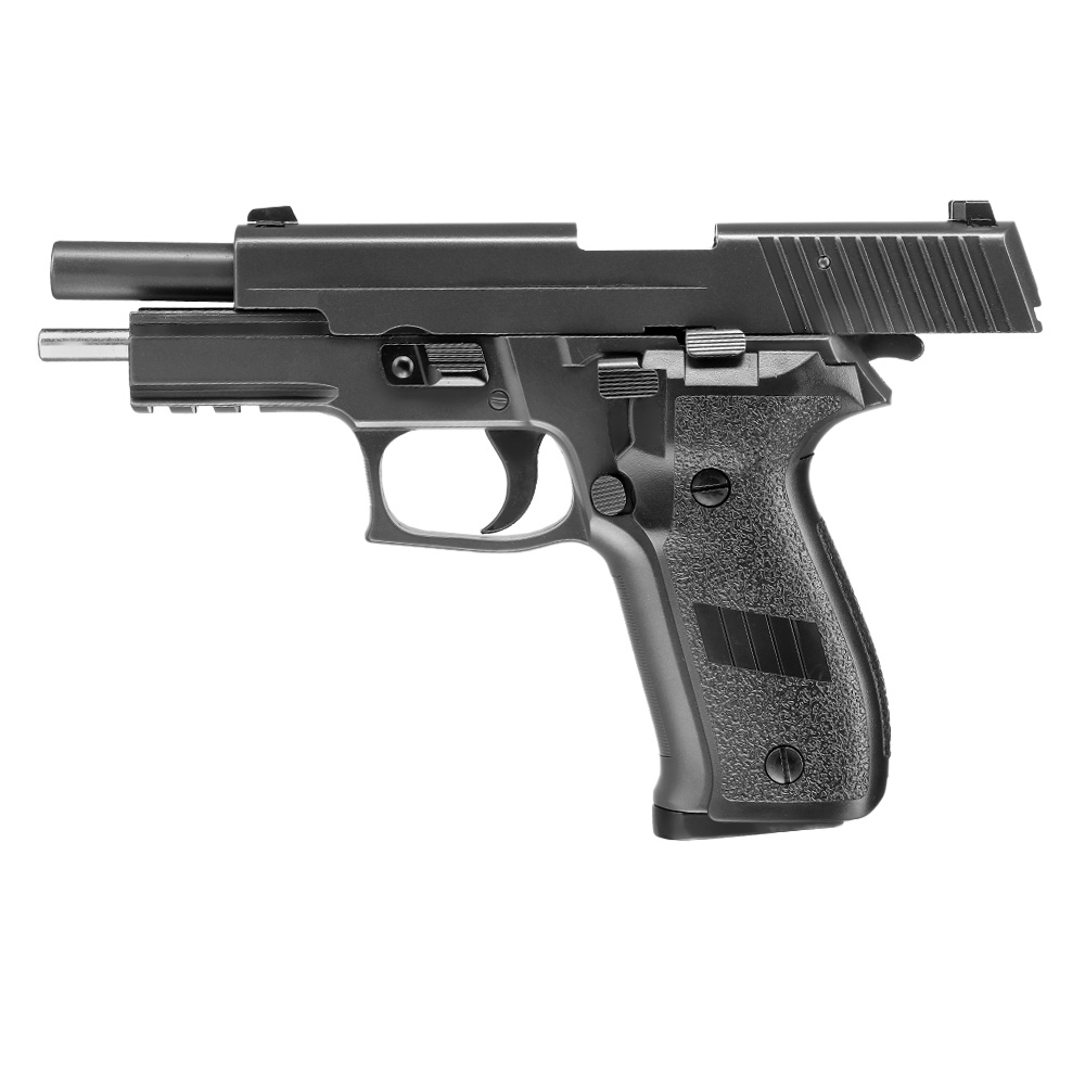 HFC H226 Airsoftpistole Vollmetall GBB 6mm BB grau inkl. Pistolenkoffer Bild 2