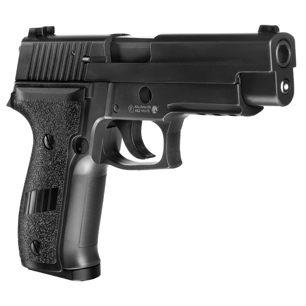 HFC H226 Airsoftpistole Vollmetall GBB 6mm BB grau inkl. Pistolenkoffer Bild 8