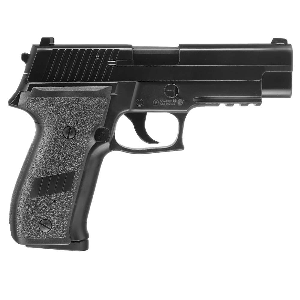 HFC H226 Vollmetall GBB 6mm BB schwarz inkl. Pistolenkoffer Bild 3