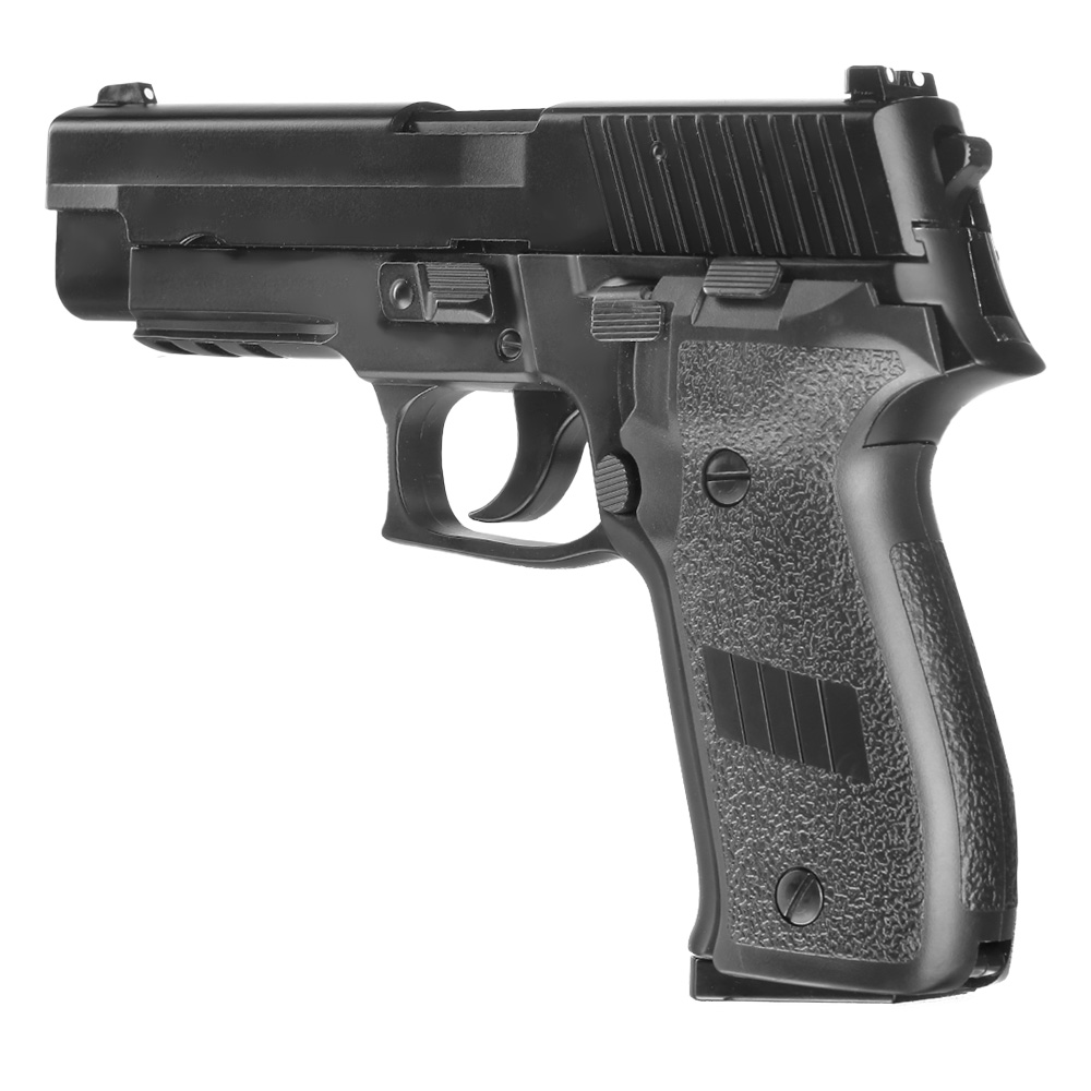 HFC H226 Airsoftpistole Vollmetall GBB 6mm BB schwarz inkl. Pistolenkoffer Bild 9