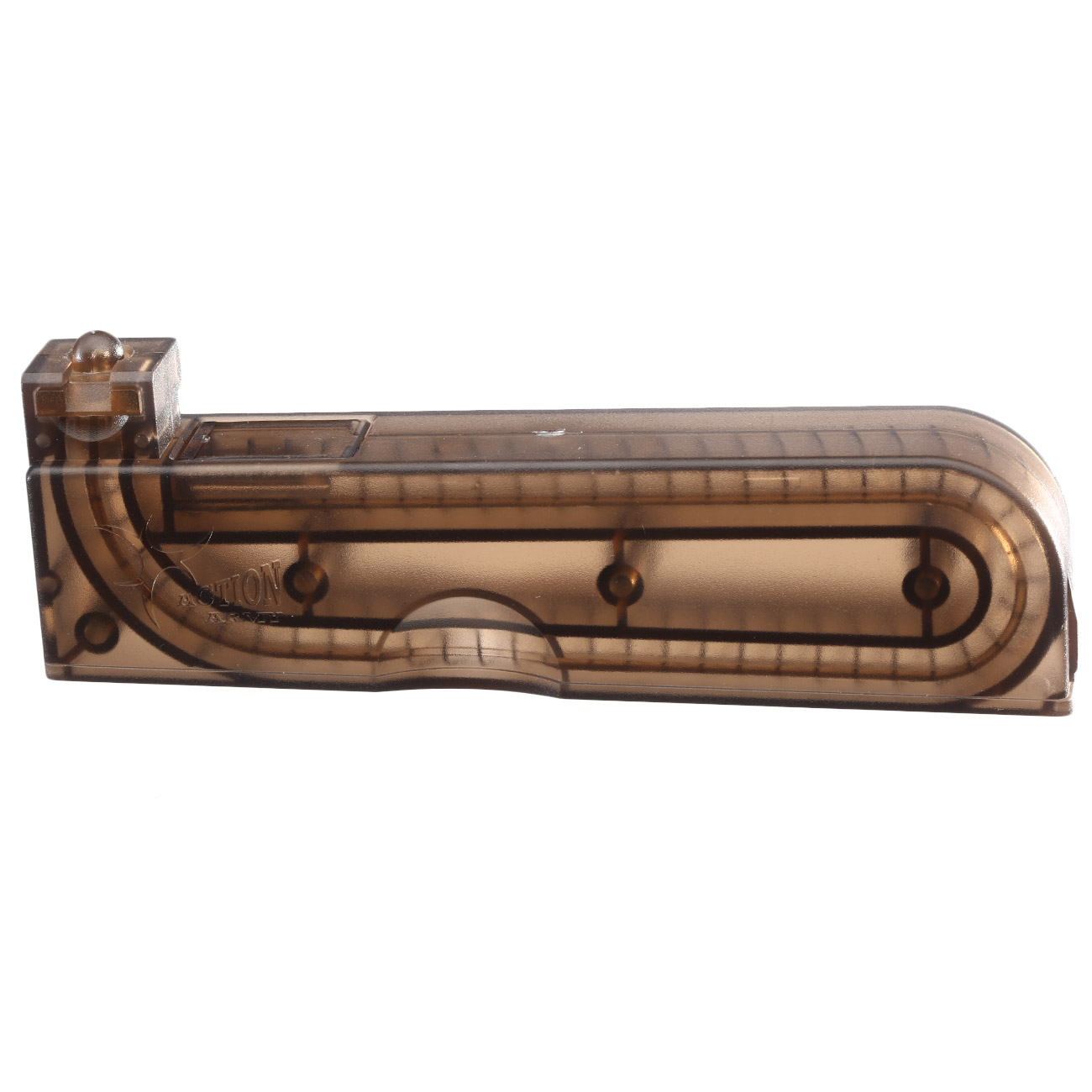 Action Army T10 / TM VSR-10 Magazin Low-Cap 50 Schuss rauch-transparent Bild 2