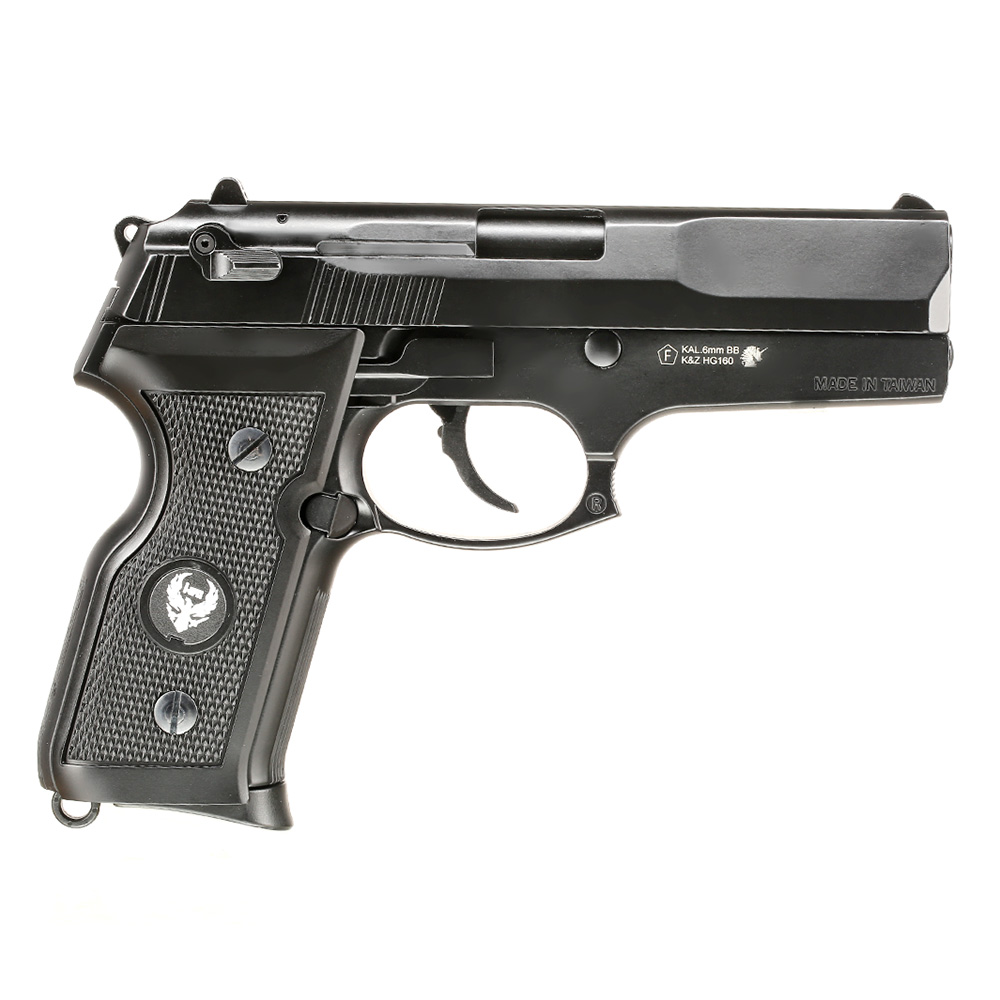 HFC Cougar Vollmetall GBB 6mm BB schwarz inkl. Pistolenkoffer Bild 3